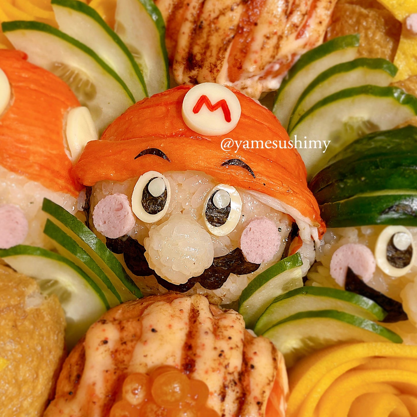 Super Mario Cute Cute Sushi Gift Box