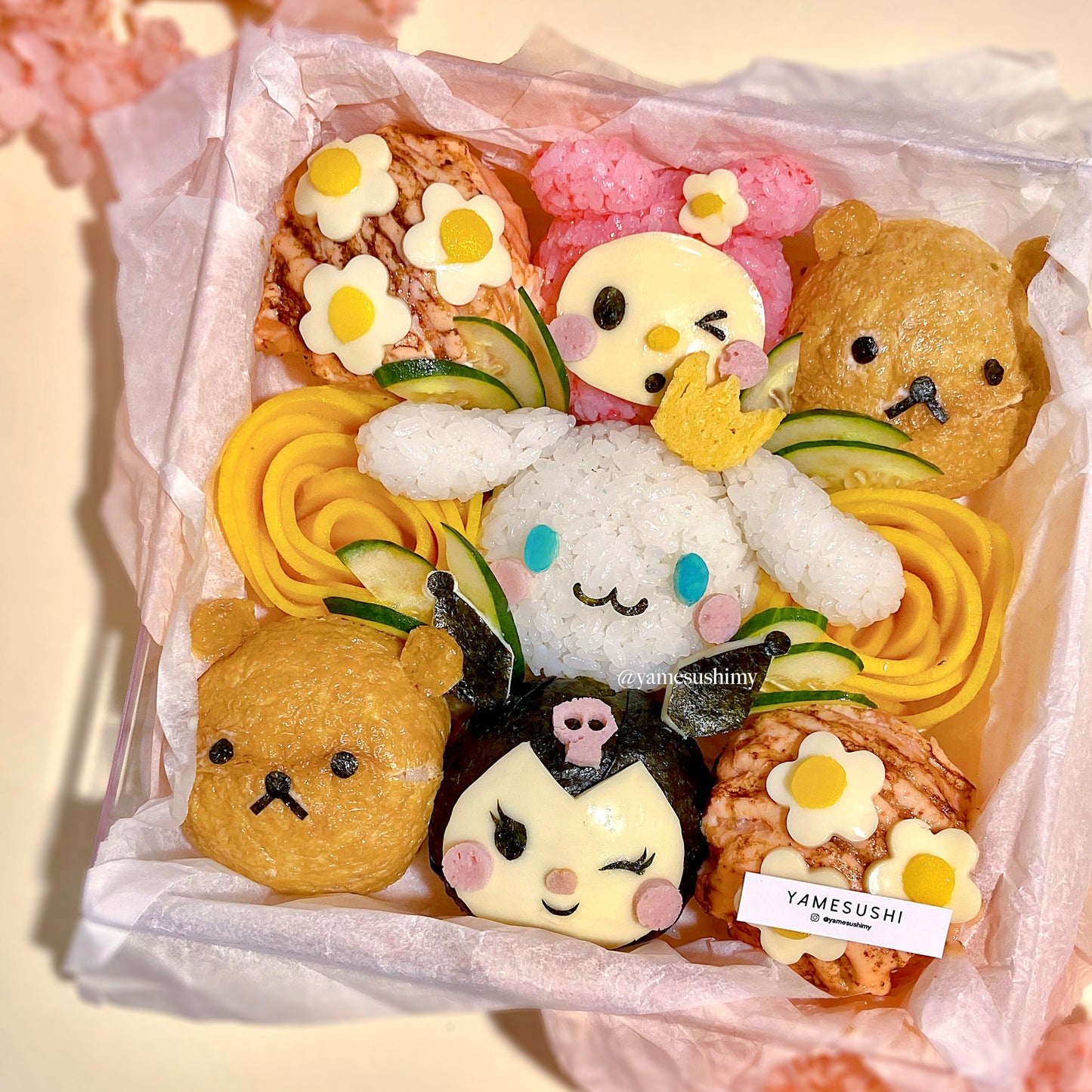 Sanrio Cinnamoroll Cute Cute Sushi Gift Box