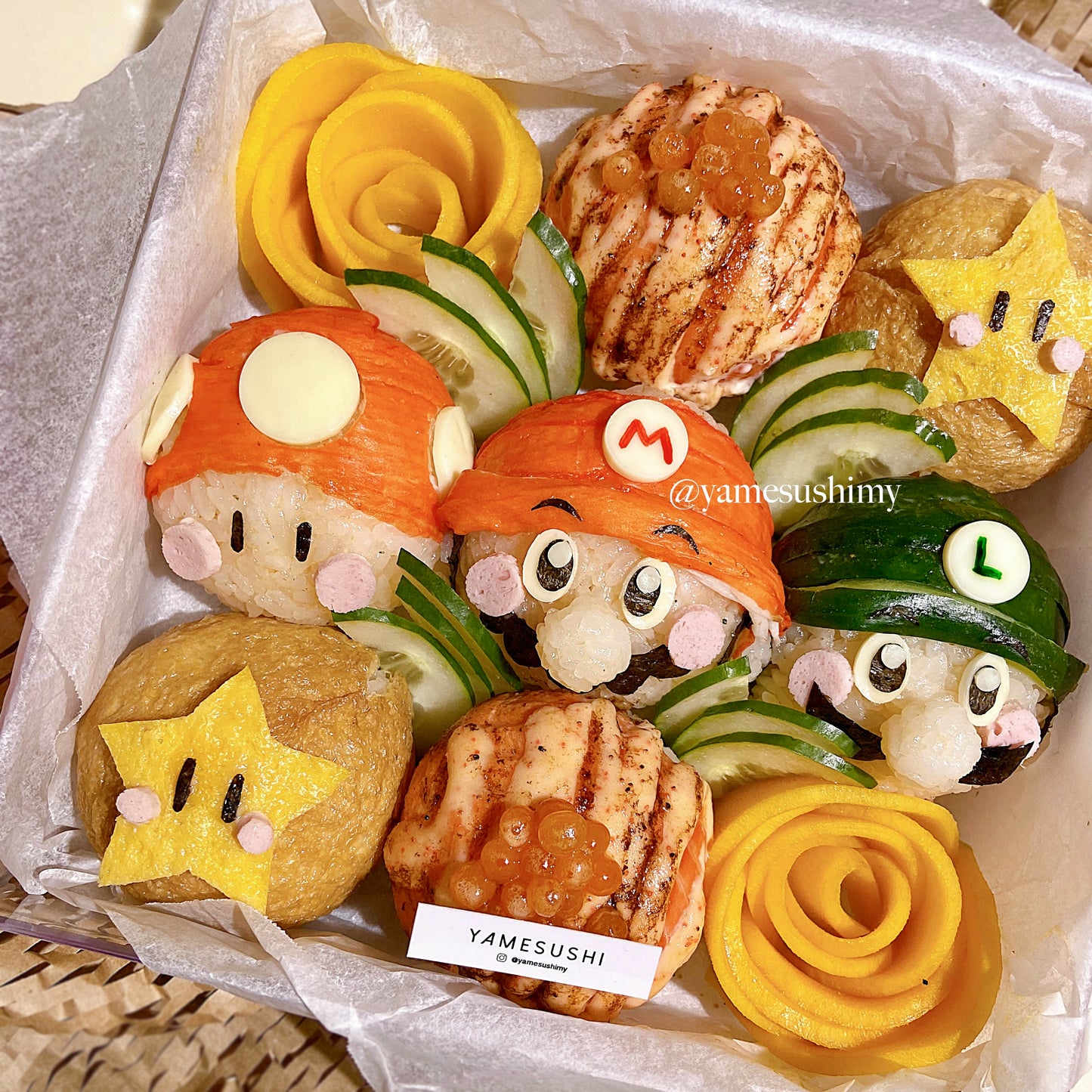 Super Mario Cute Cute Sushi Gift Box