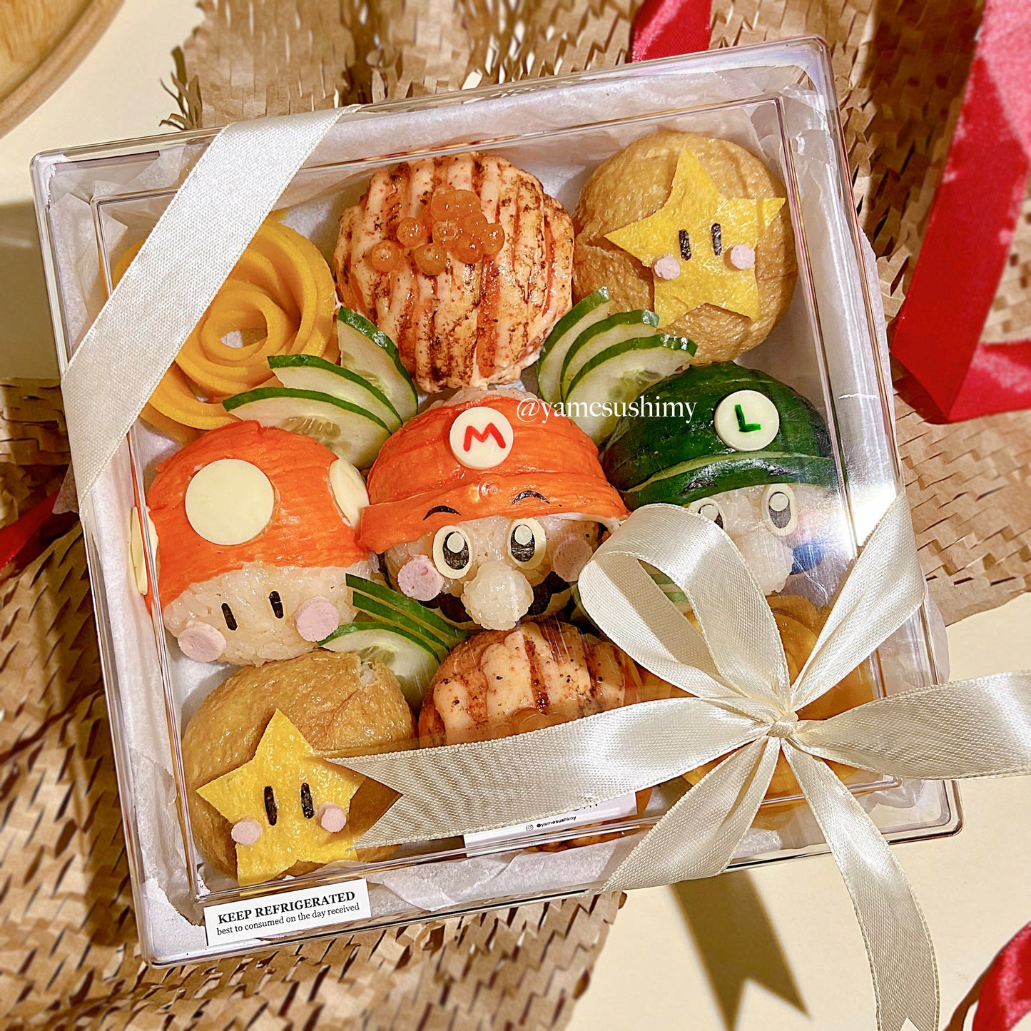 Super Mario Cute Cute Sushi Gift Box