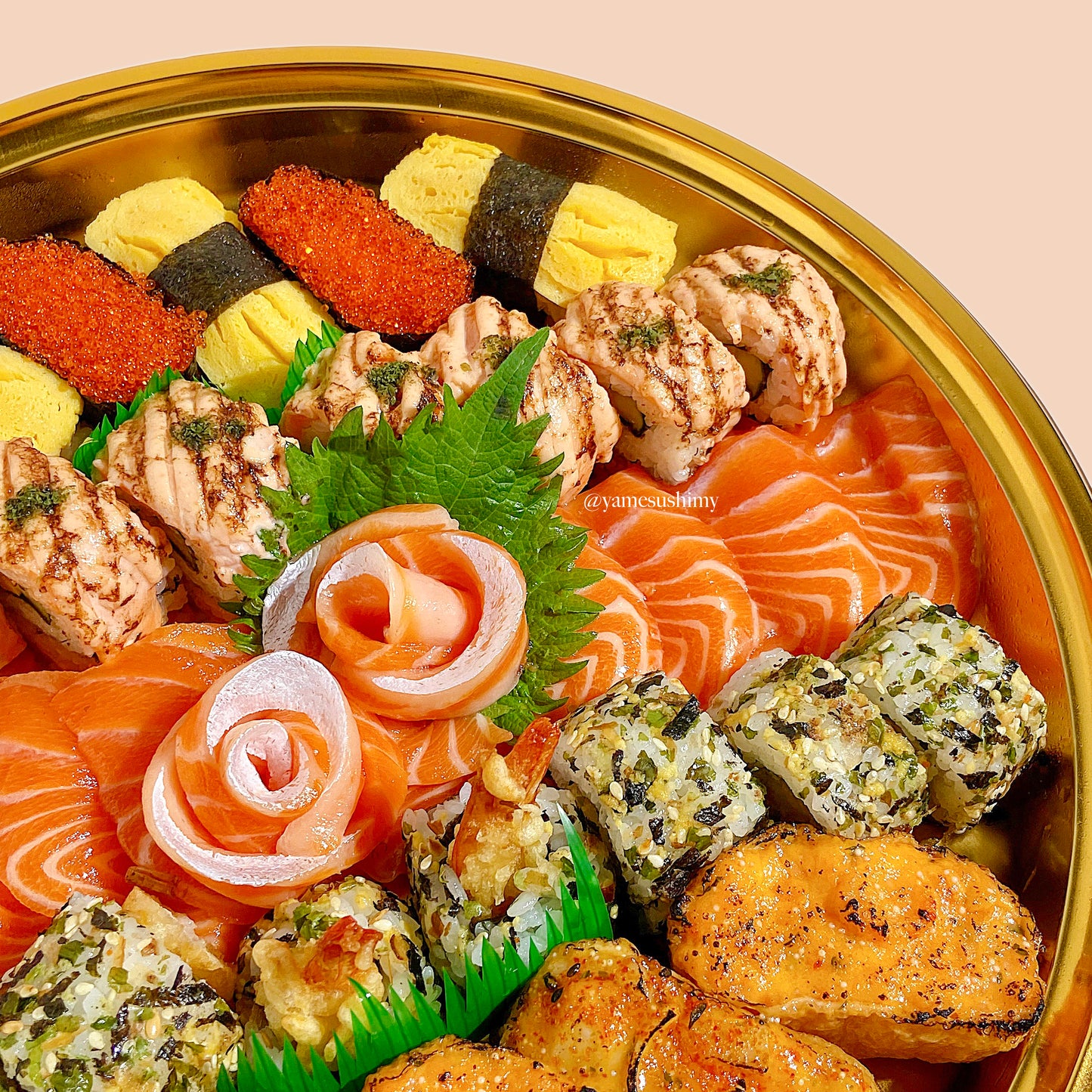 Golden Sushi Platter 1