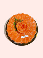 Round Shaped Salmon Cake